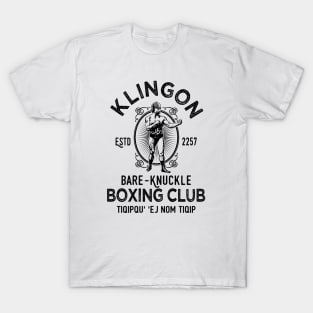 Star Trek Klingon Bare-knuckle boxing T-Shirt